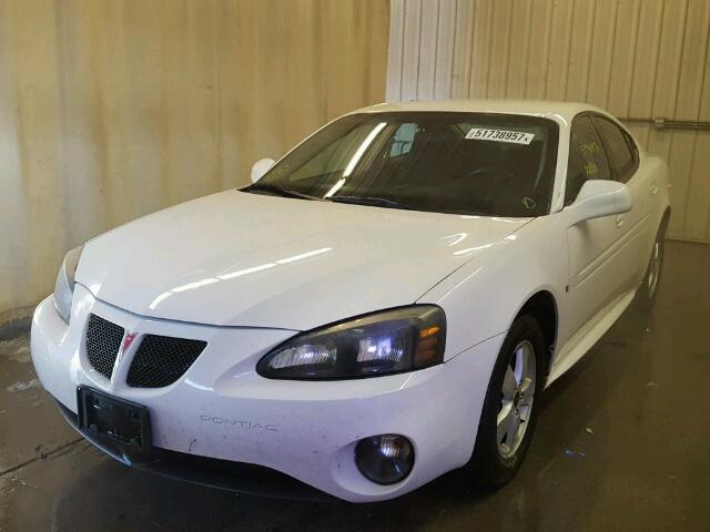 2G2WP552X61232748 - 2006 PONTIAC GRAND PRIX WHITE photo 2