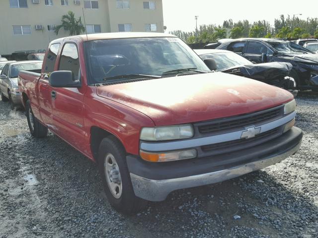 2GCEC19W2X1289374 - 1999 CHEVROLET SILVERADO RED photo 1