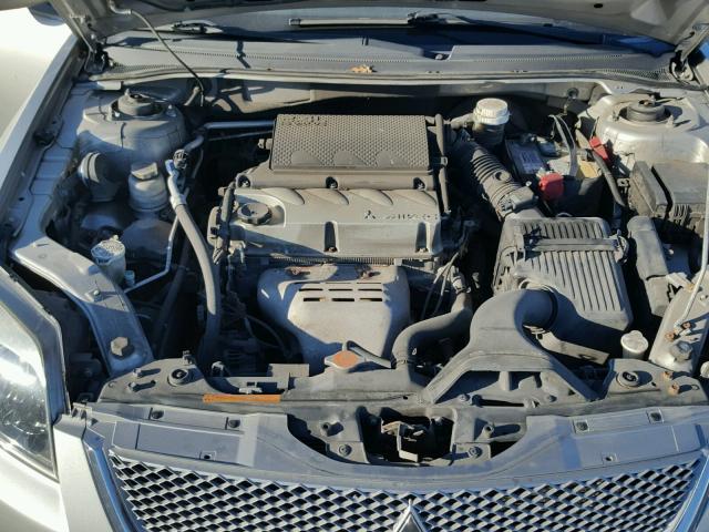 4A32B2FF6CE007694 - 2012 MITSUBISHI GALANT FE SILVER photo 7