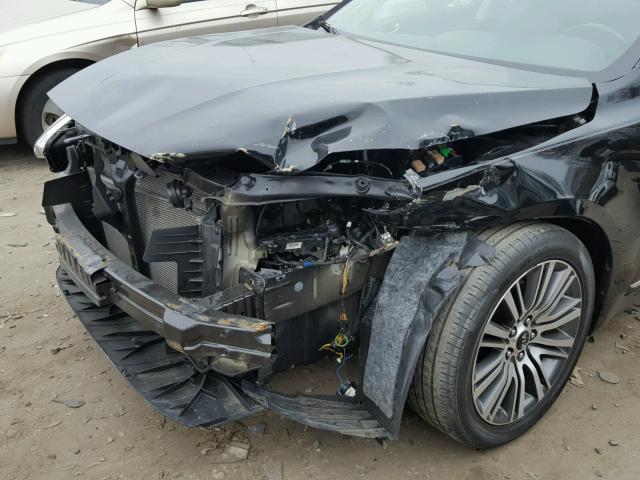 KNALN4D71E5157878 - 2014 KIA CADENZA PR BLACK photo 9