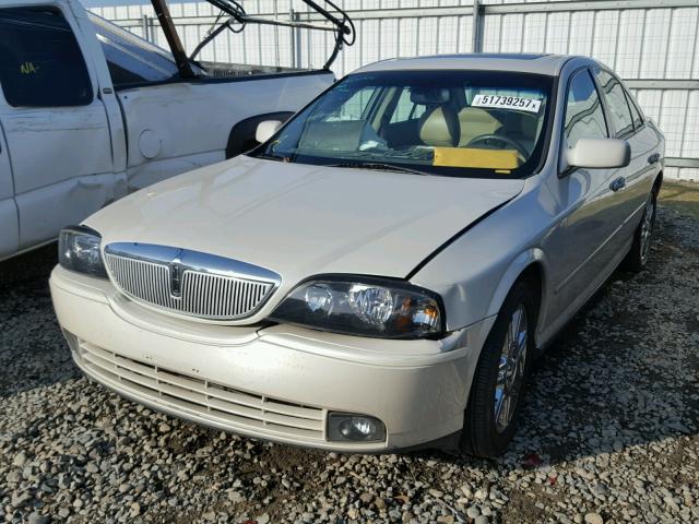 1LNHM87A85Y610849 - 2005 LINCOLN LS WHITE photo 2