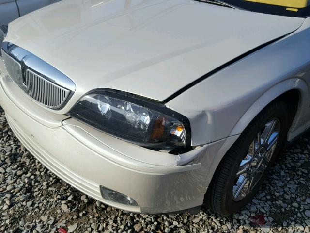1LNHM87A85Y610849 - 2005 LINCOLN LS 白色 照片 9