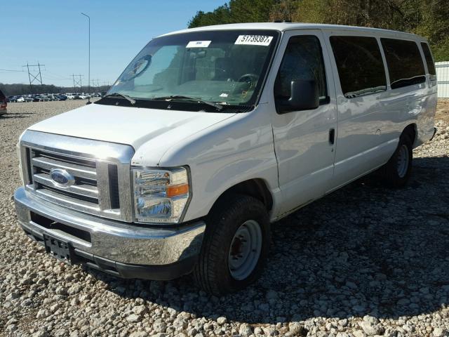 1FBSS3BL7ADA92962 - 2010 FORD ECONOLINE WHITE photo 2