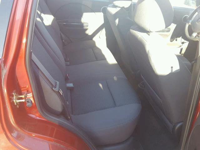 KL1TD66687B693924 - 2007 CHEVROLET AVEO BASE RED photo 6
