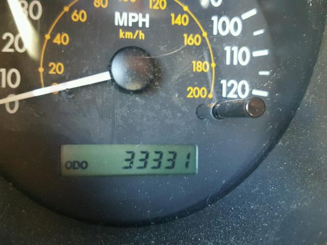 KL1TD66687B693924 - 2007 CHEVROLET AVEO BASE RED photo 8