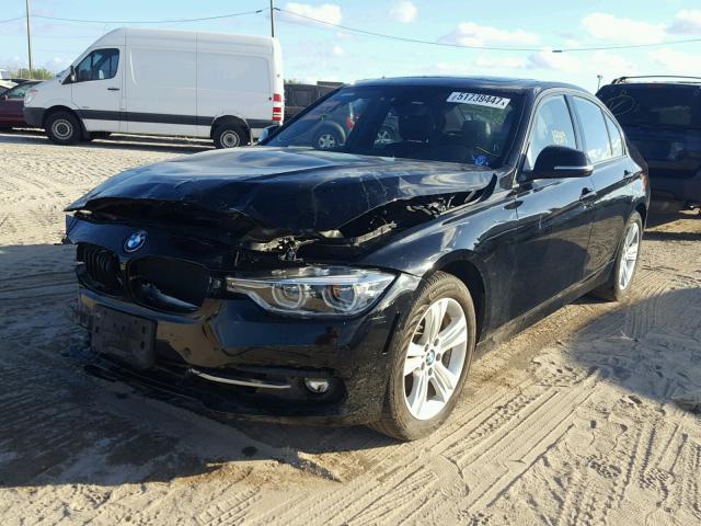 WBA8E3G54GNT78338 - 2016 BMW 328 XI SUL BLACK photo 2