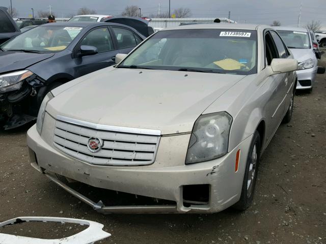 1G6DM57T970183317 - 2007 CADILLAC CTS GOLD photo 2