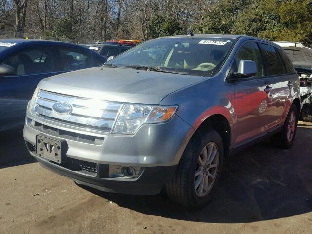 2FMDK38C57BB11692 - 2007 FORD EDGE SEL GRAY photo 2