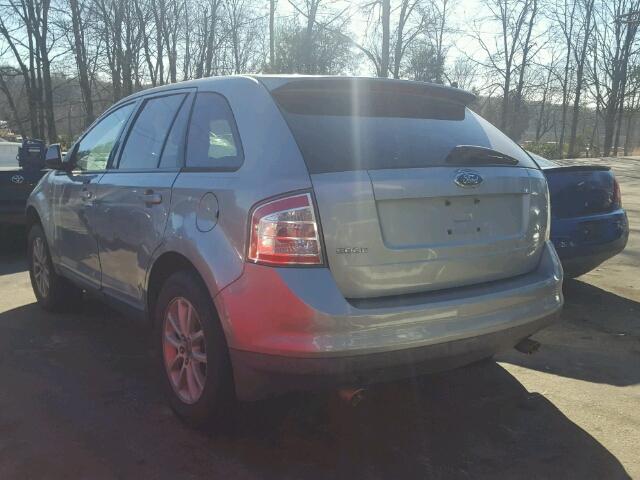 2FMDK38C57BB11692 - 2007 FORD EDGE SEL GRAY photo 3