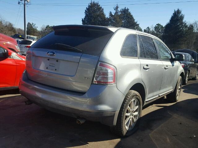 2FMDK38C57BB11692 - 2007 FORD EDGE SEL GRAY photo 4