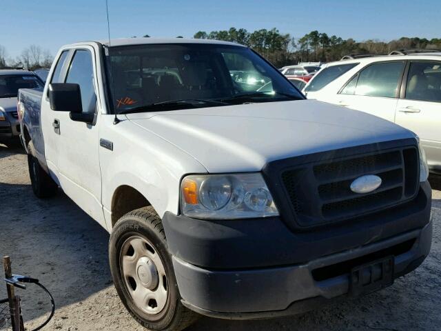 1FTRX12W47FB52719 - 2007 FORD F150 WHITE photo 1