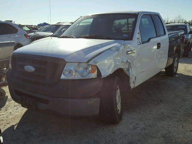 1FTRX12W47FB52719 - 2007 FORD F150 WHITE photo 2