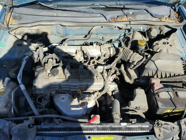 3N1CB51D44L888219 - 2004 NISSAN SENTRA 1.8 BLUE photo 7