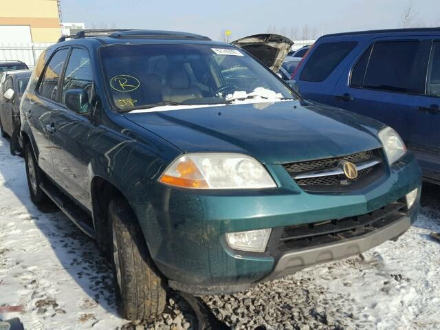 2HNYD18622H001097 - 2002 ACURA MDX TOURIN GREEN photo 1