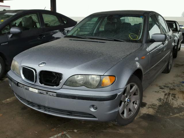 WBAEU334X4PF61538 - 2004 BMW 325 XI GRAY photo 2