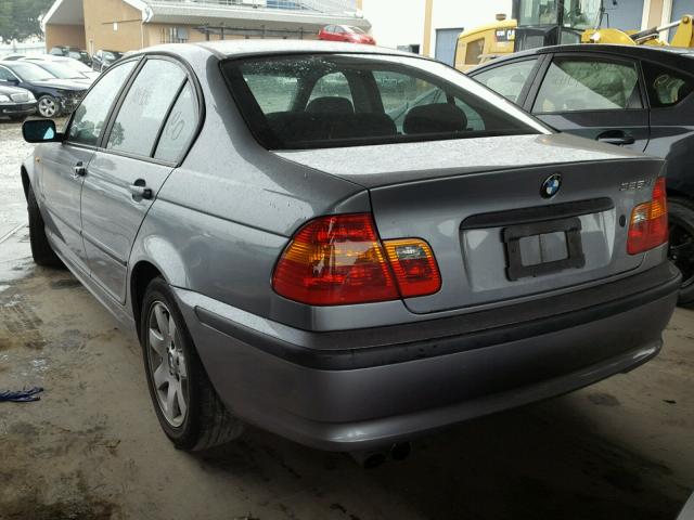 WBAEU334X4PF61538 - 2004 BMW 325 XI GRAY photo 3