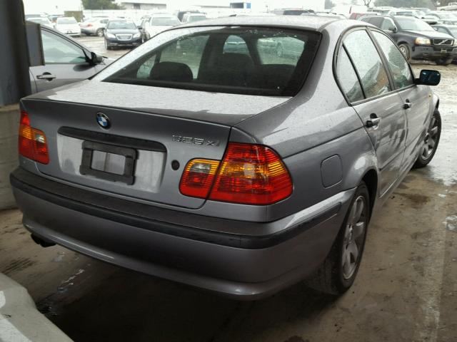 WBAEU334X4PF61538 - 2004 BMW 325 XI GRAY photo 4