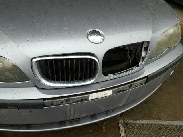 WBAEU334X4PF61538 - 2004 BMW 325 XI GRAY photo 9