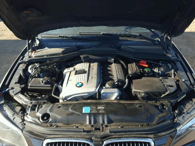 WBANF735X6CG65824 - 2006 BMW 530 XI BLACK photo 7
