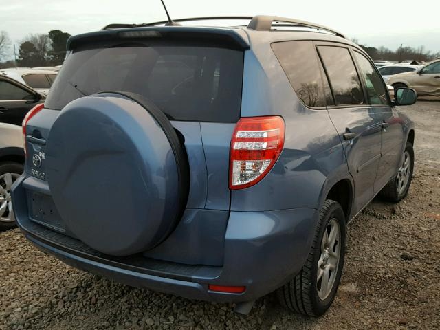 2T3ZF4DV0BW087173 - 2011 TOYOTA RAV4 BLUE photo 4