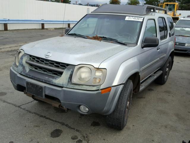 5N1ED28Y22C564147 - 2002 NISSAN XTERRA XE SILVER photo 2