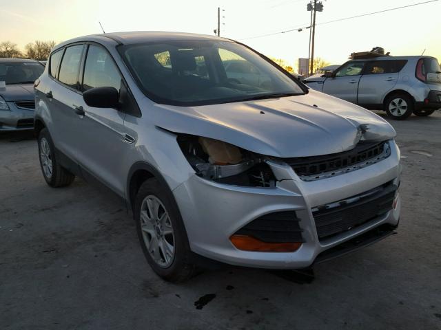 1FMCU0F77EUB55923 - 2014 FORD ESCAPE S SILVER photo 1