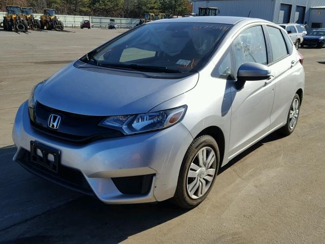 JHMGK5H50GX012574 - 2016 HONDA FIT LX فضي صورة 2