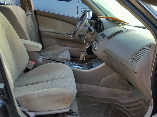 1N4AL11D46C161371 - 2006 NISSAN ALTIMA S GRAY photo 5