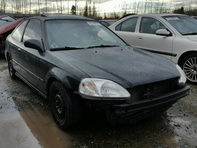 1HGEM1156YL124411 - 2000 HONDA CIVIC SI BLACK photo 1