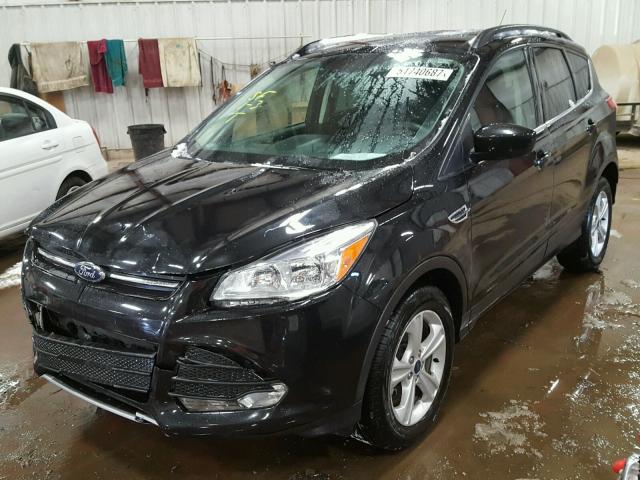 1FMCU0GX1FUB97536 - 2015 FORD ESCAPE SE BLACK photo 2