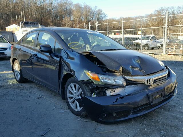 19XFB2F84CE302335 - 2012 HONDA CIVIC EX 黑色 照片 1
