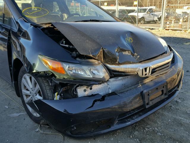 19XFB2F84CE302335 - 2012 HONDA CIVIC EX 黑色 照片 9
