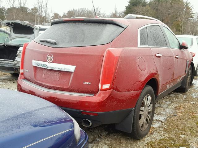 3GYFNCE39DS637316 - 2013 CADILLAC SRX LUXURY RED photo 4