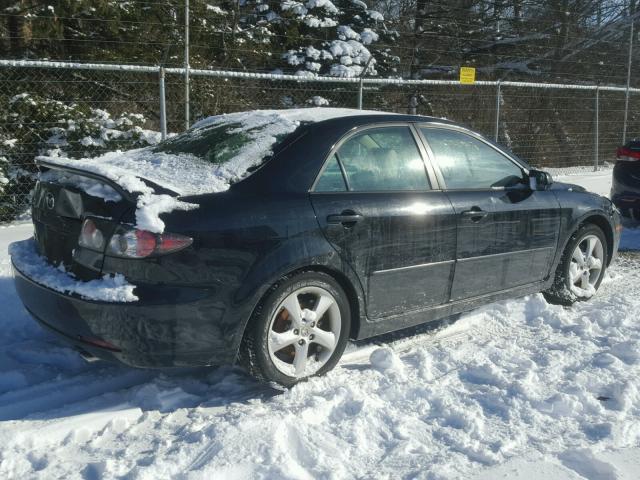 1YVHP80C275M57603 - 2007 MAZDA 6 I BLACK photo 4