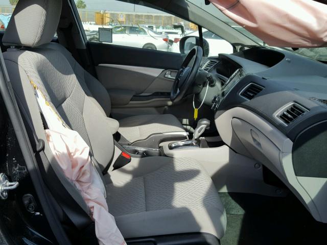19XFB2F85EE202506 - 2014 HONDA CIVIC EX BLACK photo 5
