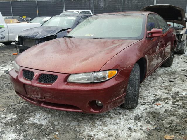 1G2WK52J73F112047 - 2003 PONTIAC GRAND PRIX 栗色 照片 2