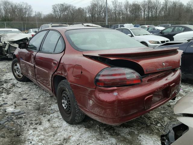 1G2WK52J73F112047 - 2003 PONTIAC GRAND PRIX MAROON photo 3