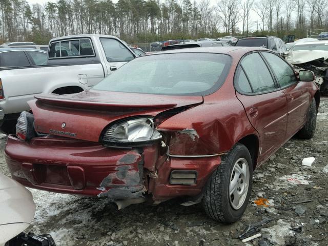 1G2WK52J73F112047 - 2003 PONTIAC GRAND PRIX 栗色 照片 4