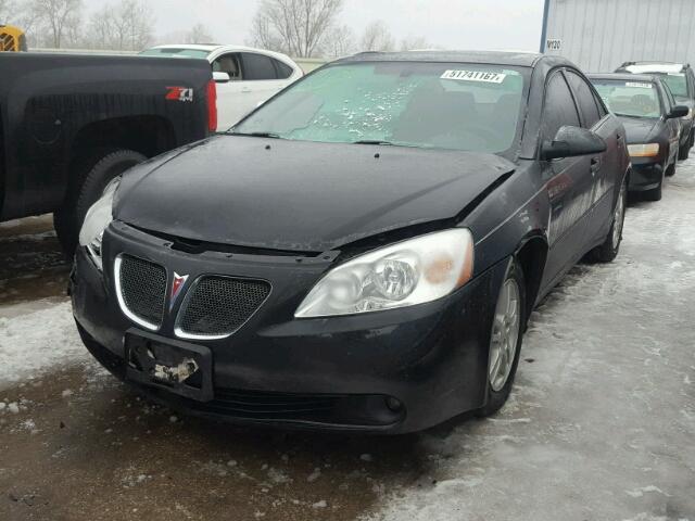 1G2ZG528754144877 - 2005 PONTIAC G6 BLACK photo 2