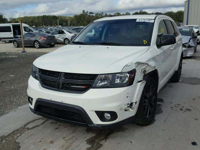 3C4PDCBG9DT685073 - 2013 DODGE JOURNEY SX WHITE photo 2