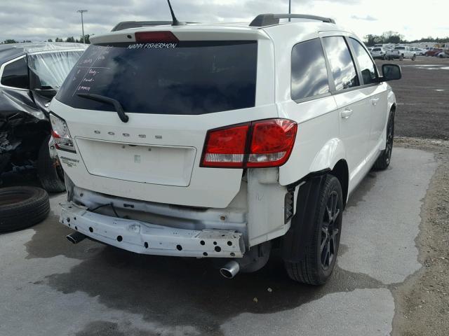 3C4PDCBG9DT685073 - 2013 DODGE JOURNEY SX WHITE photo 4