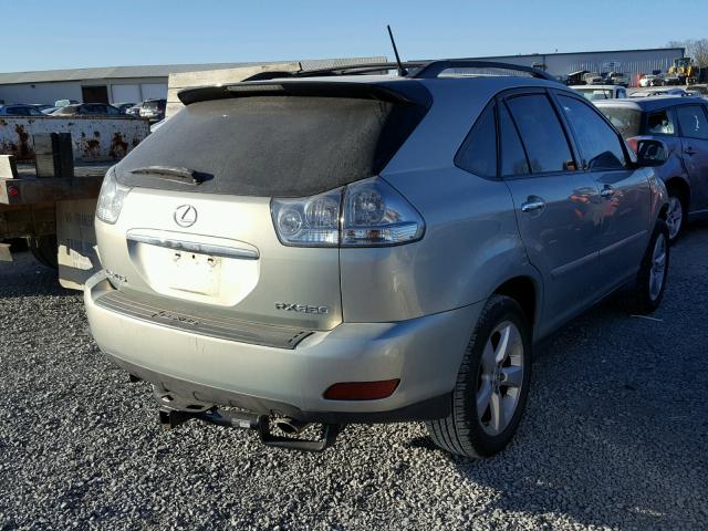 2T2GK31U68C036610 - 2008 LEXUS RX 350 SILVER photo 4