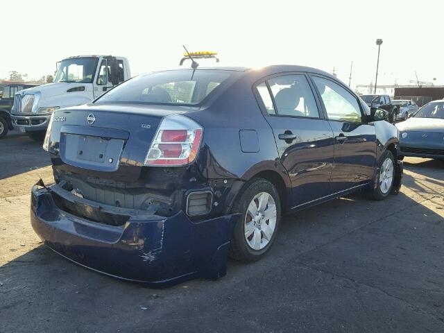 3N1AB61E79L686858 - 2009 NISSAN SENTRA 2.0 BLUE photo 4