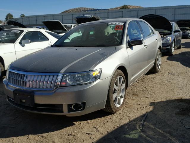 3LNHM28T78R646869 - 2008 LINCOLN MKZ ნაცრისფერი ფოტო 2