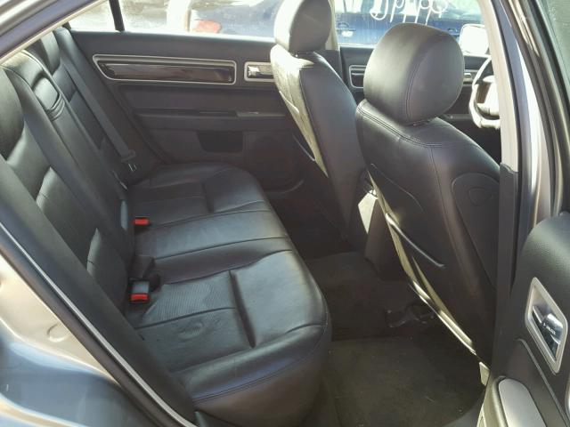 3LNHM28T78R646869 - 2008 LINCOLN MKZ ნაცრისფერი ფოტო 6