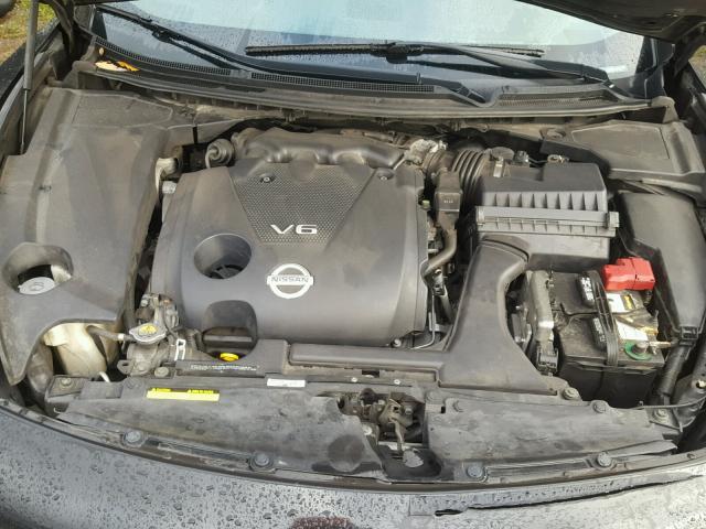 1N4AA5AP9BC842238 - 2011 NISSAN MAXIMA S BLACK photo 7