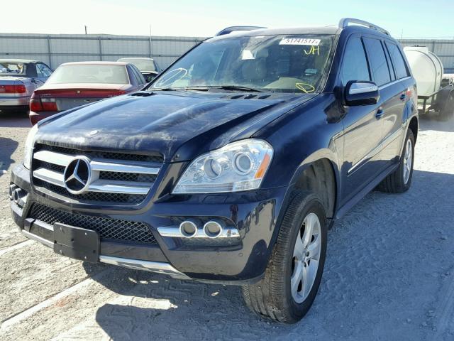 4JGBF7BB0AA531219 - 2010 MERCEDES-BENZ GL 450 4MA BLACK photo 2