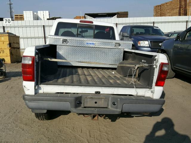 1FTYR10D52PB14703 - 2002 FORD RANGER WHITE photo 6