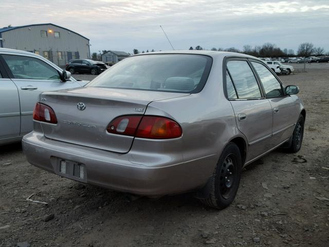 2T1BR18E5YC296719 - 2000 TOYOTA COROLLA VE GRAY photo 4