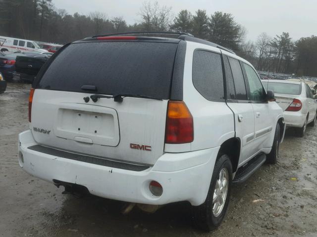 1GKDT13S232194684 - 2003 GMC ENVOY WHITE photo 4